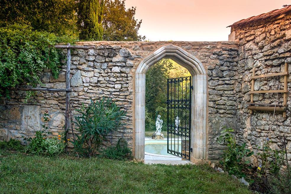 Périgordian Cottage, large swimming pool, BBQ Saint-Andre-d'Allas Exterior foto